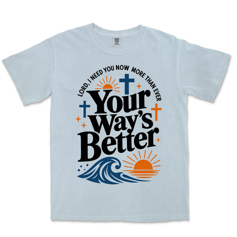 Your Way's Better Wave | Chambray front